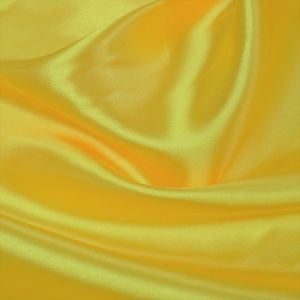 Tecido Cetim Charmousse Cor Amarelo Intenso, Pantone: 13-0859TCX Lemon Chrome  