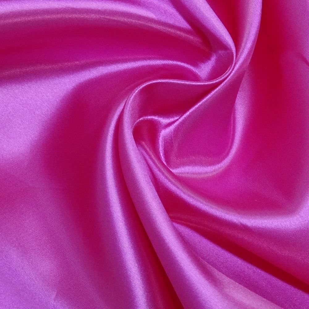 Tecido Cetim Charmousse Cor F Csia Pink Pantone Tcx Fuchsia