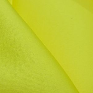 Tecido Crepe Amanda Premium Cor Amarelo Canário , Pantone: 12-0643 TCX Blazing Yellow 