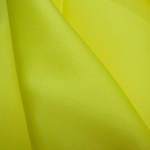 Tecido Crepe Amanda Premium Cor Amarelo Canário , Pantone: 12-0643 TCX Blazing Yellow 