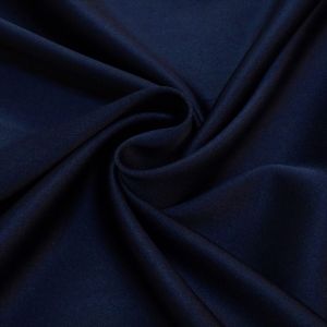 Tecido Crepe Amanda Premium Cor Azul Marinho Noite, Pantone: 19-3920 TCX Peacoat 