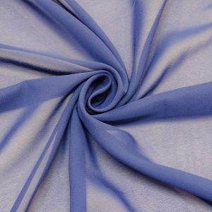 Tecido Crepe Chiffon Azul Marinho Claro, Pantone: 19-3939TCX Blueprint 