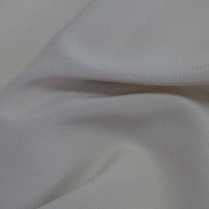 Tecido Crepe Chiffon Premium Com Elastano Cor Cinza Claro, Pantone: 14-4203TCX  