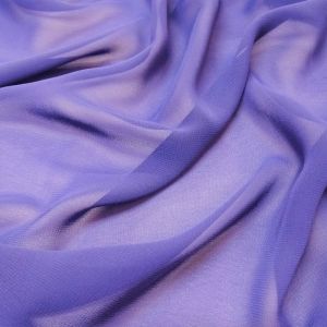 Tecido Crepe Chiffon Violeta, Pantone: 19-3847TCX  