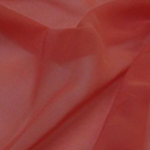 Tecido Crepe Hi Mult Chiffon Cor Coral, Pantone: 17-1744TCX Calypso Coral 