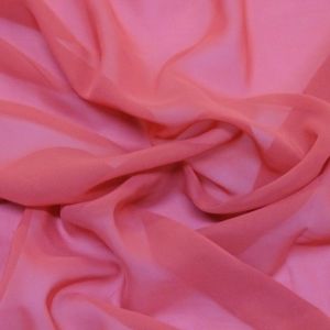 Tecido Crepe Hi Mult Chiffon Cor Rosa Terra, Pantone: 16-1526TCX 