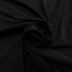 Tecido Crepe Chiffon Premium Cor Preta, Pantone: Black 