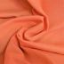 Tecido Crepe Moss Coral Alaranjado, Pantone: 16-1546 Living Coral  