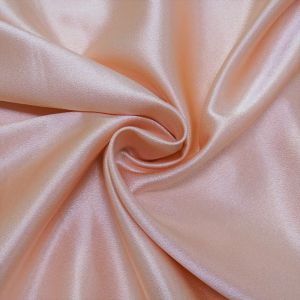 Tecido Crepe Vogue Silk Cor Rosa Pêssego, Pantone: 13-1404TCX 