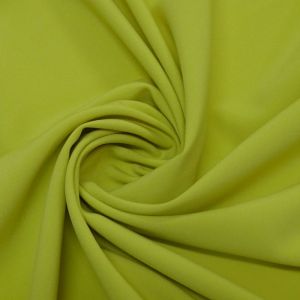 Tecido Alfaiataria Gabardine Bi Elastic Two Way Cor Amarelo Cítrico