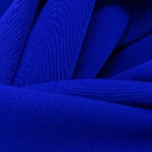 Tecido Alfaiataria Gabardine Bi Elastic Two Way  Cor Azul Royal