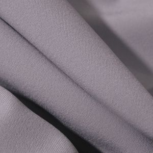 Tecido Alfaiataria Gabardine Bi Elastic Two Way Cor Cinza Claro