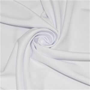 Tecido Alfaiataria Gabardine Easy Care Cor Branco, Pantone: White 