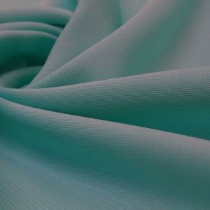 GABARDINE BI STRET ACQUA UNI (VERDE AGUA)  100% POLIESTER 