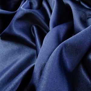 Tecido Alfaiataria Prada Spandex Premium Elastano Cor Azul Marinho Noite , Pantone: 19-3933TCX Medieval Blue