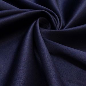 Tecido Alfaiataria Prada Spandex Premium Elastano Cor Azul Noite , Pantone: 19-3921TCX 