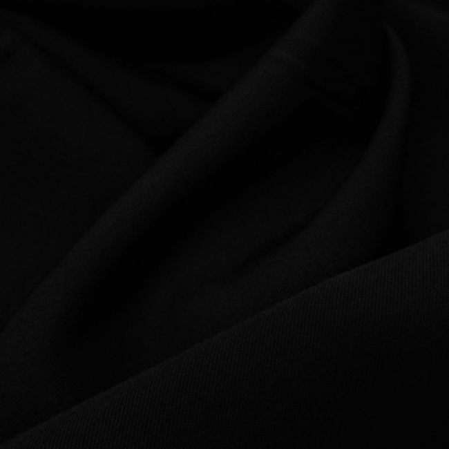 Tecido Alfaiataria Tencel De Viscose Sensoriale, Cor Preta, Pantone: Black 