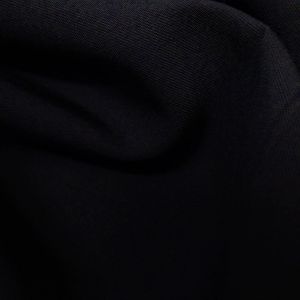 Tecido Alfaiataria Tencel De Viscose Sensoriale, Cor Preta, Pantone: Black 