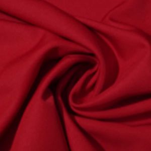 Tecido Alfaiataria Gabardine Twill Leve Bi Stret Cor Vermelho 