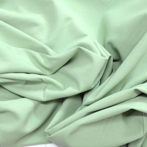 Tecido Alfaiataria Gabardine Span Two Way Cor Verde Claro PANTONE 13-0117 TCX GREEN ASH