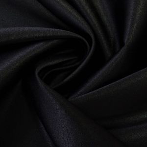 Tecido Alfaiataria Prada Spandex Elastano Cor Preta Pantone Black 