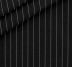 Tecido Alfaiataria SpanTraviatta Stripe Risca de Giz Cor Preto Classic Pantone: 19-4006TCX 