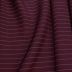 Tecido Alfaiataria Span Traviatta Stripe Light Risca de Giz Cor Vermelho Marsala 