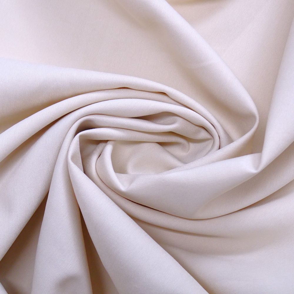 Tecido Alfaiataria Tencel De Viscose Sensoriale Cor Natural Cru Pantone: 12-4301 TCX Almond Milk 