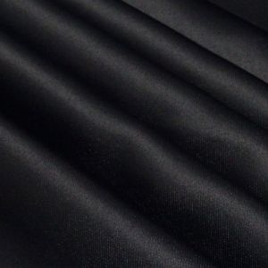 Tecido Blackout Jacquard Enfestado 2,80M De Largura Cor Preta 