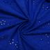 Tecido Cambraia Bordada Laise, Cor Azul Royal, Pantone: 19-3955 TCX Royal Blue 