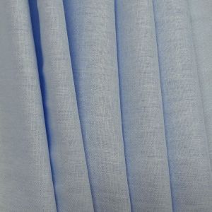 Tecido Cambraia de Linho Com Viscose Cor Azul Claro Pantone:  14-4122 TCX Airy Blue 