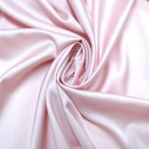 Tecido Cetim Light Gloss Span Toque De Seda Premium, Cor Rosa Bailarina, Pantone: 13-2004TCX