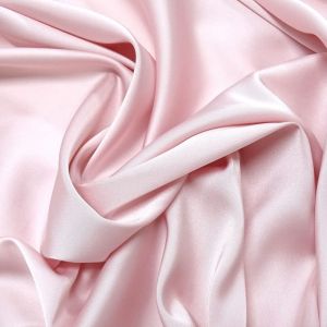 Tecido Cetim Light Gloss Span Toque De Seda Premium, Cor Rosa Bailarina, Pantone: 13-2004TCX