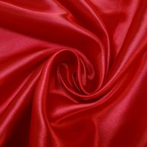 Tecido Cetim Premium Charmousse Liso Cor Vermelho Ferrari, Pantone: 18-1664 TCX  