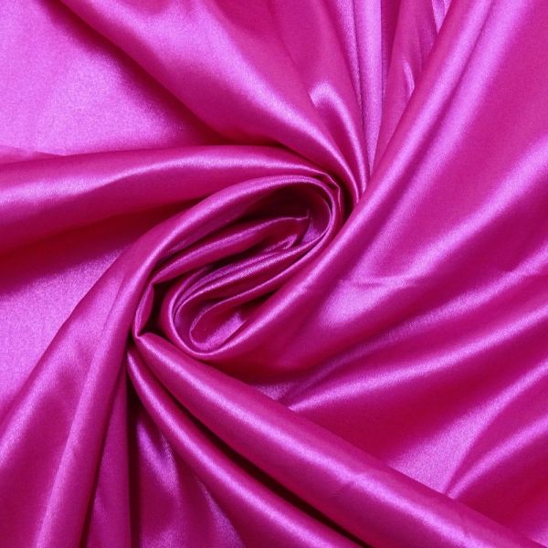 Tecido Cetim Span Cor Pink Fucsia Claro Pantone Tcx Fuchsia