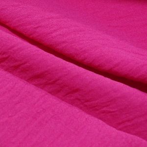 Tecido Crepe Duna Air Flow Tinto, Cor Pitaya Pink Vívido Pantone: 17-2033 TCX Fandango Pink