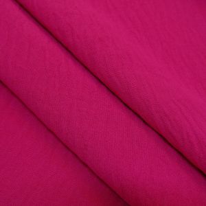 Tecido Crepe Duna Air Flow Tinto, Cor Rosa Pink Claro, Pantone: 17-2127 TCX Shocking Pink