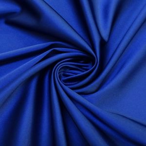 Tecido Crepe Amanda Premium Cor Azul Royal Intenso Pantone: 19-3951 TCX CLEMATIS BLUE 