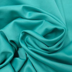 Tecido Crepe Amanda Premium Cor Verde Turquesa Claro, Pantone: 16-5422 TCX Bright Aqua 