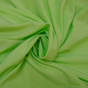 Tecido Crepe Aya Span Seda Pluma, Cor Verde Claro, Pantone: 13-0324 TCX Lettuce Green 