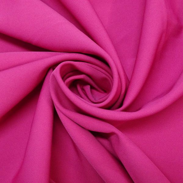 Tecido Alfaiataria Spandex Premium Elastano Coral Rosado Intenso, Pantone:  17-1635TCX Rose Of Sharon na Monalisa Tecidos Finos