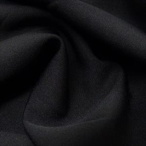 Tecido Alfaiataria Dior Cor Preta, Pantone: Black 