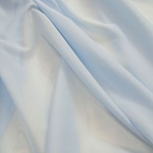 Tecido Crepe Chiffon Azul Serenity Pantone 14-4005 TCX Nantucket Breeze 