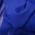 Tecido Crepe Chiffon Cor Azul Royal, Pantone: 18-3949 TCX Dazzling Blue