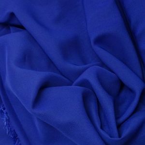 Tecido Crepe Chiffon Cor Azul Royal, Pantone: 18-3949 TCX Dazzling Blue