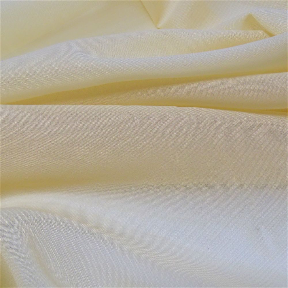 Tecido Crepe Chiffon Cor Pérola Pantone: 11-0606TCX Pristine 