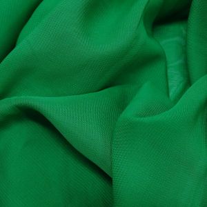 Tecido Crepe Chiffon Cor Verde Bandeira, Pantone: 18-6024 TCX Amazon 