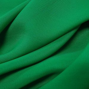 Tecido Crepe Chiffon Cor Verde Bandeira, Pantone: 18-6024 TCX Amazon 