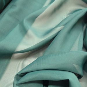 Tecido Crepe Chiffon Cor Verde Floresta Pantone 18-5315 TCX Bayberry