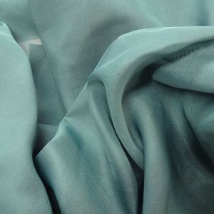 Tecido Crepe Chiffon Cor Verde Floresta Pantone 18-5315 TCX Bayberry